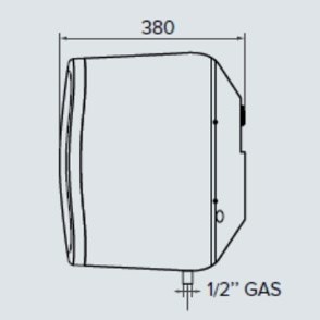 Máy nước nóng gián tiếp Andris2 Lux Ariston